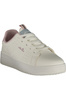 Białe sneakersy damskie Ellesse Sandy 001 – liliowe detale