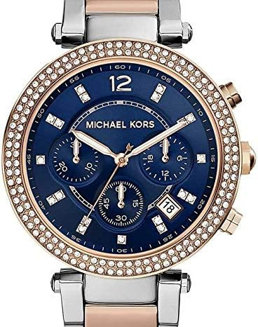 Zegarek MICHAEL KORS MK6141. Kwarcowy, Kolor niebieski. Kobieta.
