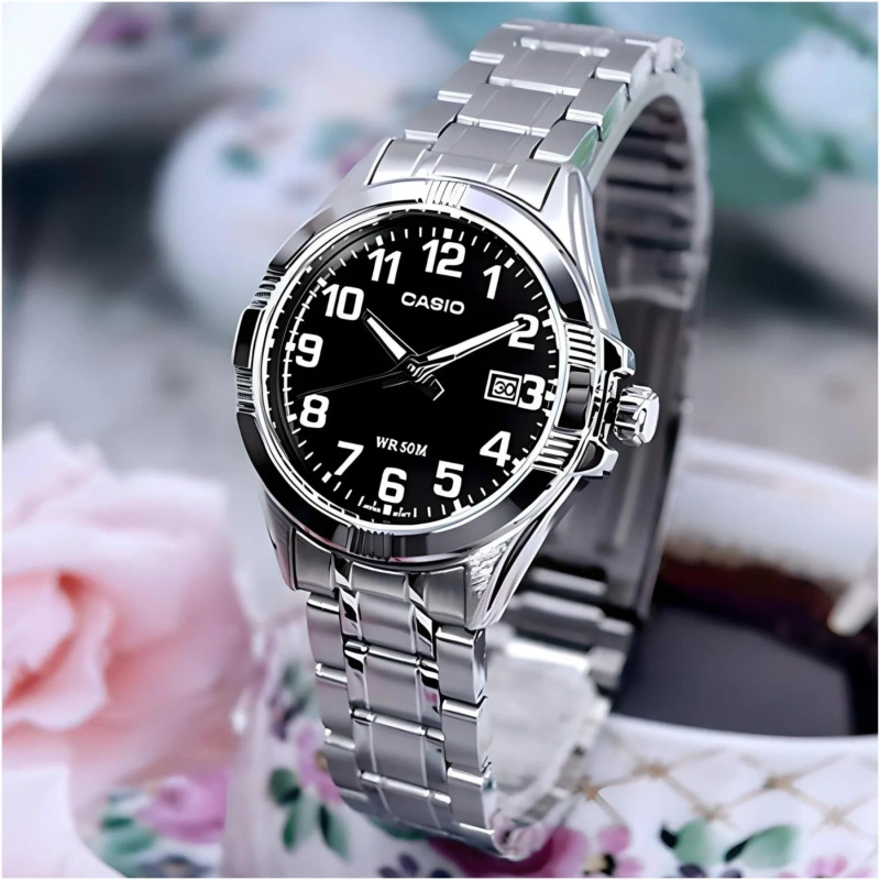 ZEGAREK DAMSKI CASIO LTP-1308D-1B (zd605a) + BOX