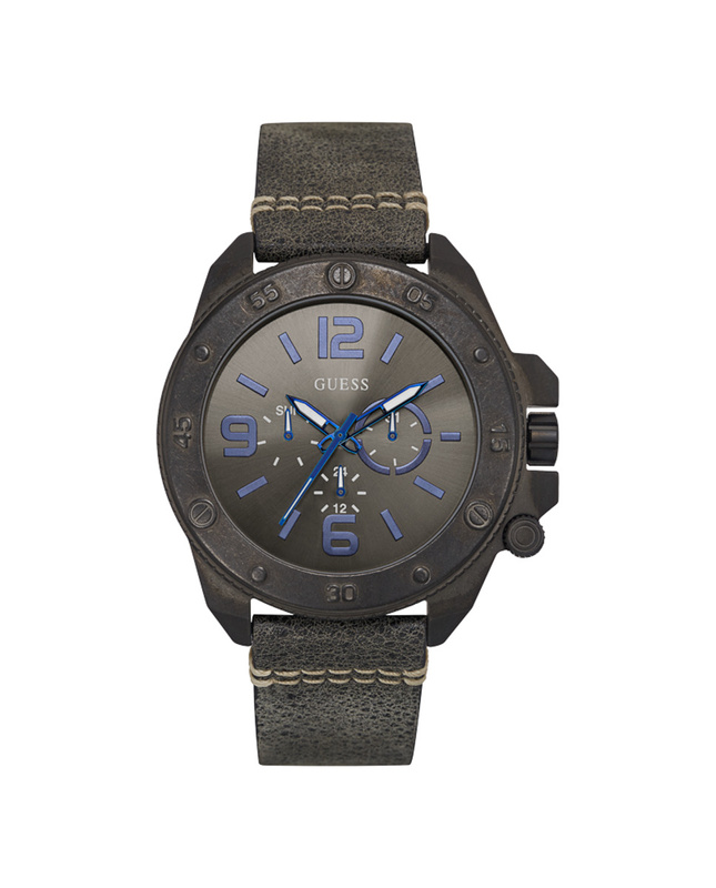 Zegarek GUESS W0659G3. Kwarcowy, Kolor szary. Mężczyzna.