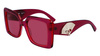 Okulary KARL LAGERFELD KL6126S522054. Okulary przeciwsłoneczne, Kolor czerwony. Kobieta.