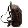 Gregorio damski miejski plecak-torebka skóra naturalna z kieszeniami