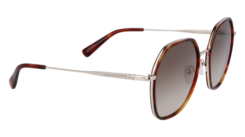 Okulary LONGCHAMP LO163S-717. Okulary przeciwsłoneczne, Kolor złoty. Kobieta.