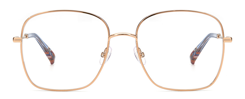 Okulary MISSONI MIS-0017-KY2. Okulary, Kolor niebieski złoty. Kobieta.