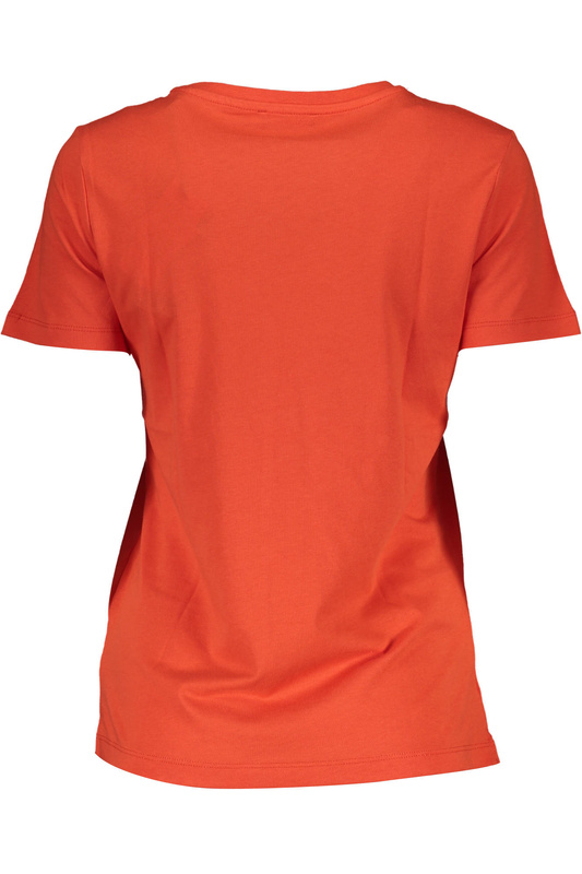 T-SHIRT Z KRÓTKIM RĘKAWEM GUESS JEANS CZERWONY