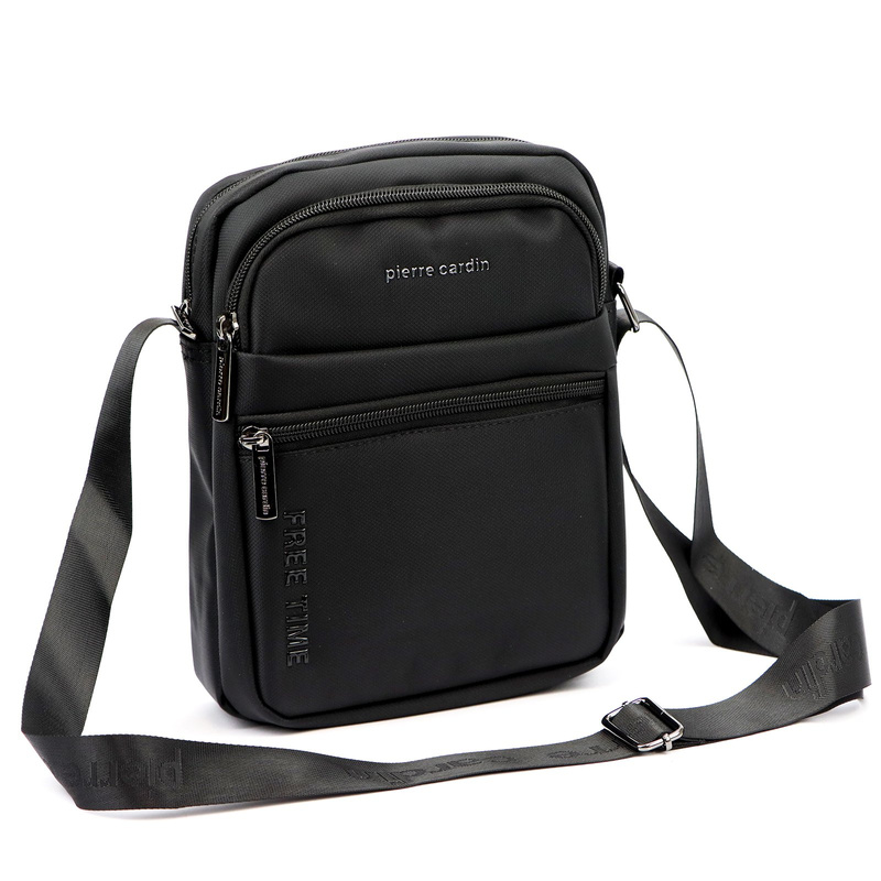 Męska miejska saszetka przez ramię Pierre Cardin