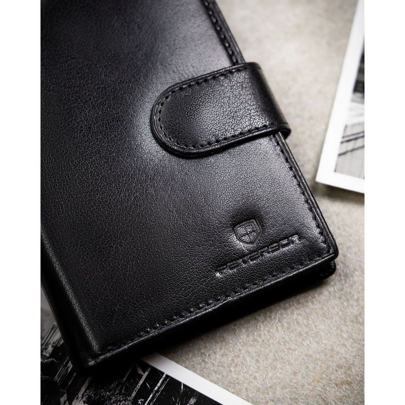 Skórzany męski portfel Peterson PTN N4L-BUF