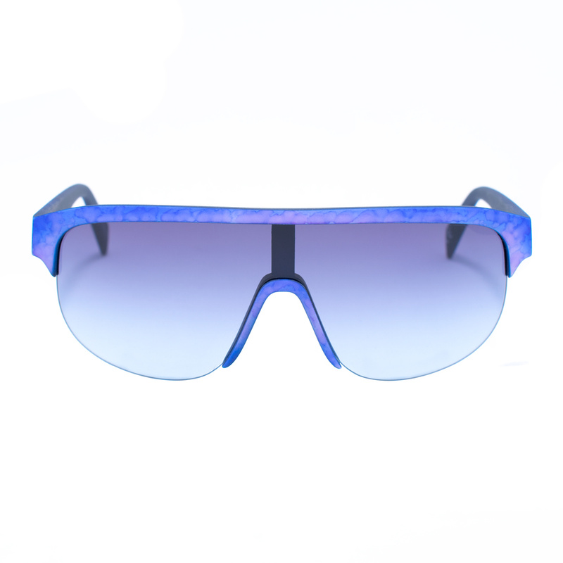 Okulary ITALIA INDEPENDENT 0911-021-017. Okulary przeciwsłoneczne, Kolor niebieski. Mężczyzna.