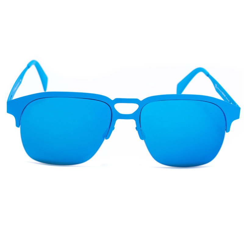 Okulary ITALIA INDEPENDENT 0502-027-000. Okulary przeciwsłoneczne, Kolor niebieski. Mężczyzna.