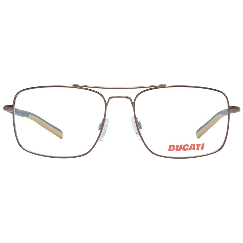 Okulary DUCATI DA3001-57100. EYEGLASSES, Kolor brązowy. Mężczyzna.