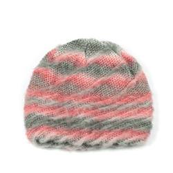 Cieniowana czapka na zimę