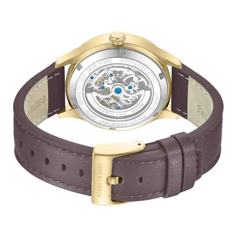 Zegarek KENNETH COLE KCWGX0057901. Automatyczny, Kolor szary. Mężczyzna.