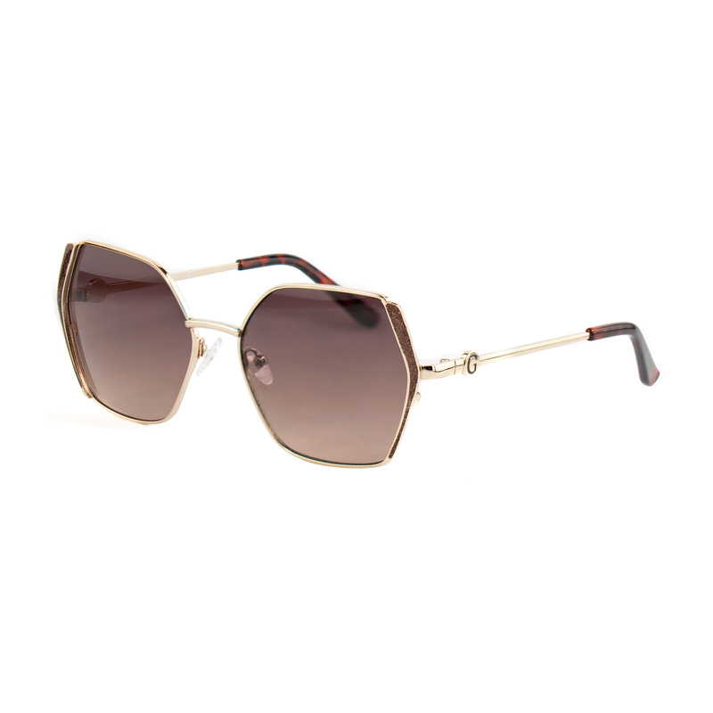 Okulary GUESS GO00005-5832F. Okulary przeciwsłoneczne, Kolor złoty. Kobieta.
