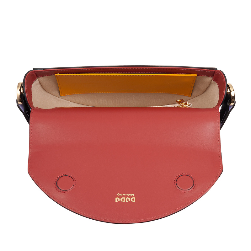 DuDu damska designerska listonoszka na ramię skóra naturalna torebka