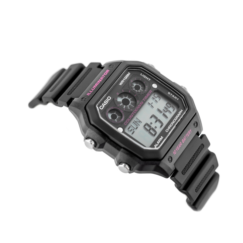 ZEGAREK MĘSKI CASIO AE-1300WH-1A2VEF  (zd146f) + BOX