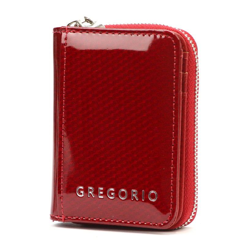 Zgrabny damski portfel skórzany stylowy Gregorio