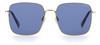Okulary LEVI'S LV1007S2F7KU. Okulary przeciwsłoneczne, Kolor szary złoty. Kobieta.