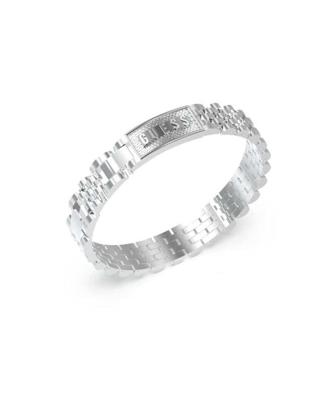 Biżuteria GUESS JUMB03201JWST. Bransoletka, Kolor szary. Kobieta.