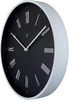 Zegarek NEXTIME 7329ZW. Zegar ścienny, Kolor czarny. Unisex.