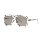 Okulary PHILIPP PLEIN SPP109V57P79F. Okulary przeciwsłoneczne, Kolor przezroczysty. Mężczyzna.