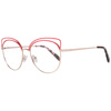 Okulary PUCCI EP5123-54068. EYEGLASSES, Kolor czerwony. Kobieta.