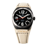 Zegarek MONTRES DE LUXE 09BK-2501. Kwarcowy, Kolor czarny. Unisex.