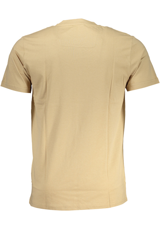 T-SHIRT MĘSKI Z KRÓTKIM RĘKAWEM KLASY CAVALLI BEŻOWY
