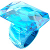 Biżuteria SWAROVSKI 5607354. Pierścionek, Kolor niebieski. Kobieta.