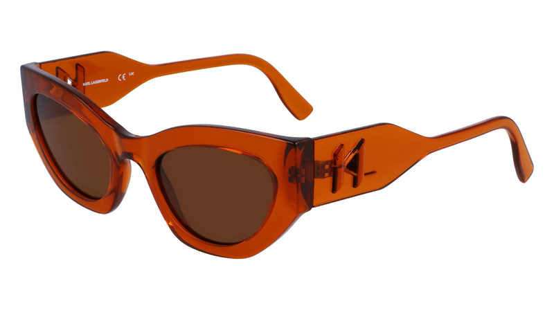 Okulary KARL LAGERFELD KL6122S522221. Okulary przeciwsłoneczne, Kolor żółty. Kobieta.