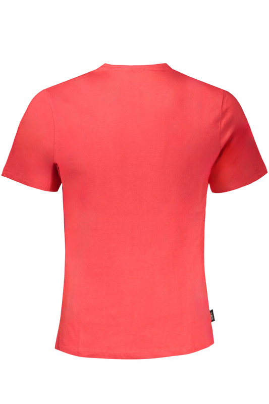 CZERWONY T-SHIRT MĘSKI Z KRÓTKIM RĘKAWEM GIAN MARCO VENTURI