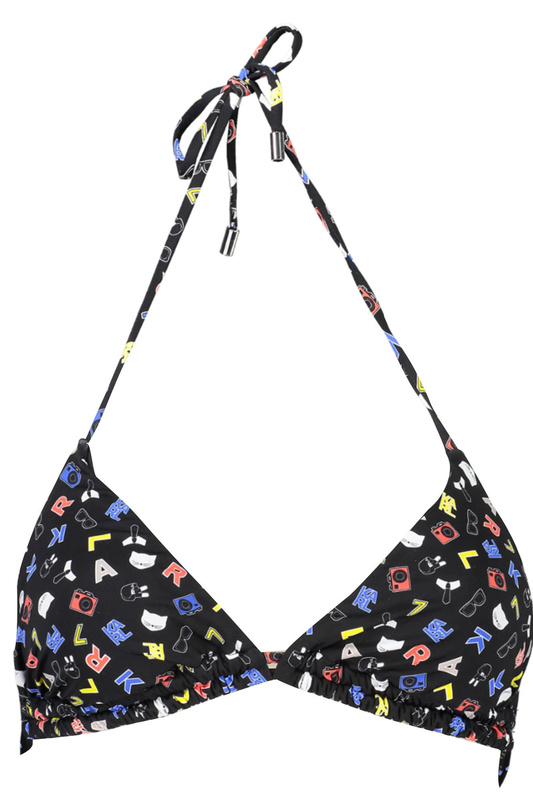 KARL LAGERFELD BEACHSEAR KOSTIUM K�PIELOWY G�RA DAMSKA CZARNY