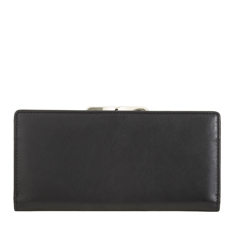 DuDu Podłużna damska portmonetka skóra naturalna podłużny duży portfel