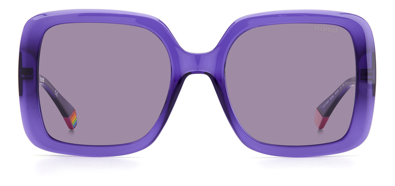 Okulary POLAROID PLD6168SB3VKL. Okulary przeciwsłoneczne, Kolor fioletowy. Kobieta.
