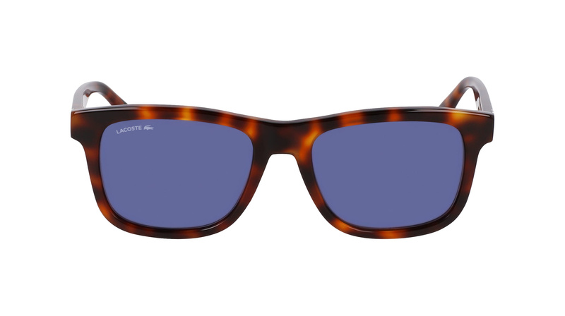 Okulary LACOSTE L6014S-214. Okulary przeciwsłoneczne, Kolor brązowy. Mężczyzna.