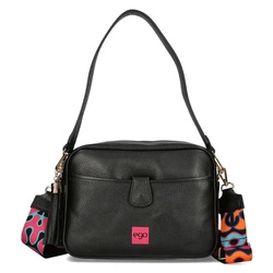 EGO listonoszka damska skóra naturalna torebka przez ramię z kieszeniami