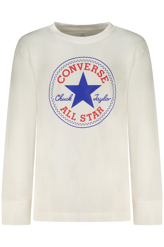Biały T-shirt chłopięcy Converse 966243