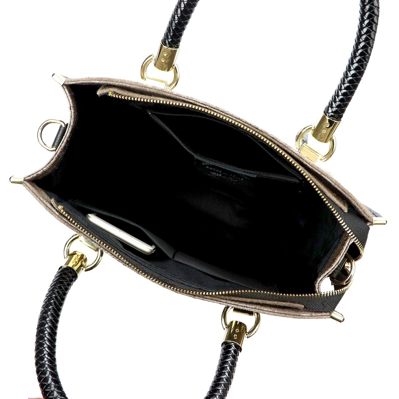 Damska torebka ze skóry naturalnej Luka 26-072 CROCO