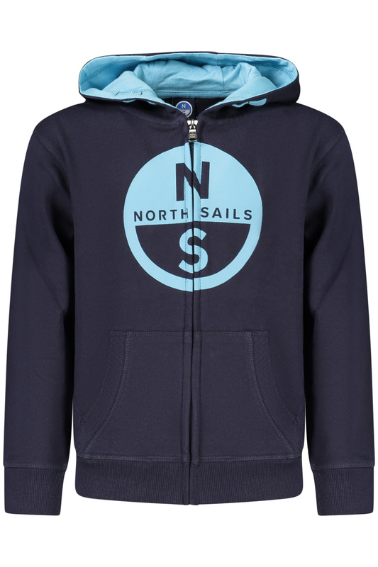 NIEBIESKA BLUZA DZIECIĘCA NORTH SAILS Z ROZPINANYM NA ZAMEK