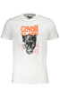 CAVALLI CLASS T-SHIRT MĘSKI Z KRÓTKIM RĘKAWEM BIAŁY