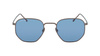 Okulary LACOSTE L206S-033. Okulary przeciwsłoneczne, Kolor szary. Unisex.