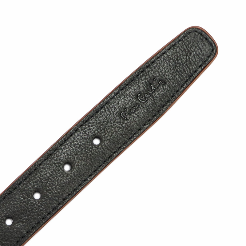 męski pasek z prawdziwej skóry Pierre Cardin GF 9033