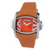 Zegarek CHRONOTECH CT7681M-06. Kwarcowy, Kolor pomarańczowy. Kobieta.