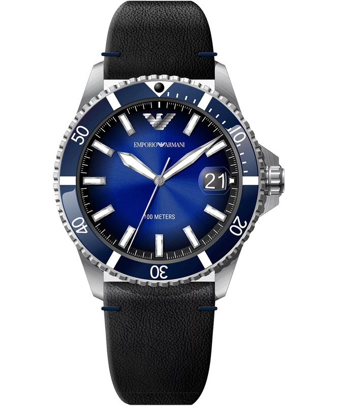 Zegarek ARMANI AR11516. Kwarcowy, Kolor niebieski. Mężczyzna.