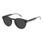 Okulary DAVID BECKHAM DB-1111-S-08A. Okulary przeciwsłoneczne, Kolor czarny. Mężczyzna.