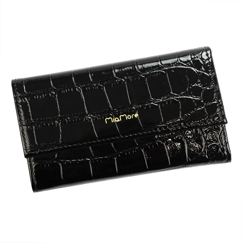 MiaMore Etui na telefon damskie wzór skóra krokodyla iPhone 11 case z klapą