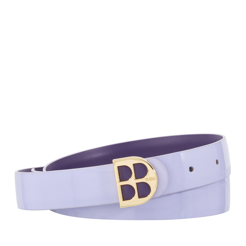 DuDu stylowy damski pasek do spodni skóra naturalna dwustronny