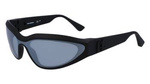 Okulary KARL LAGERFELD KL6128S-002. Okulary przeciwsłoneczne, Kolor czarny. Unisex.