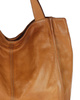 Duża skórzana torebka shopper na ramię – MARCO MAZZINI brązowa camel, idealna na miasto