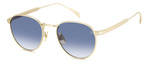 Okulary DAVID BECKHAM DB-1142-S-AOZ. Okulary przeciwsłoneczne, Kolor złoty. Mężczyzna.