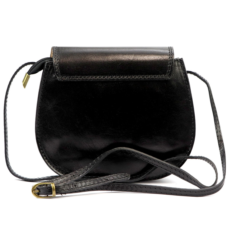 Gregorio Klasyczna damska listonoszka skóra naturalna torebka na ramię